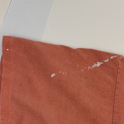 Vintage 90s Distressed Liberty Run T Shirt Tekamah Nebraska Orange XL X-Large