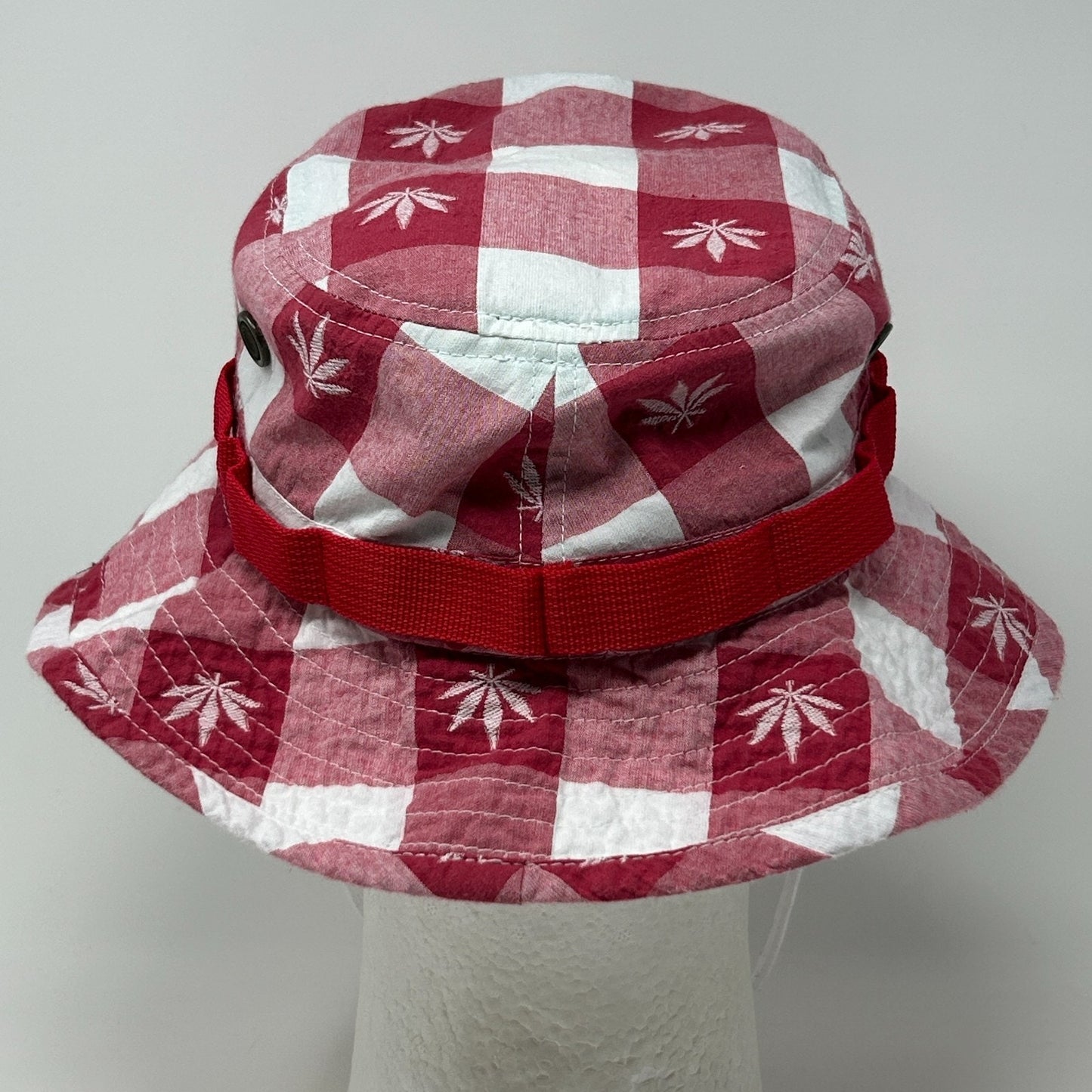 LRG Lifted Research Group Marijuana Boonie Hat Red Bucket Pot Weed Cannabis