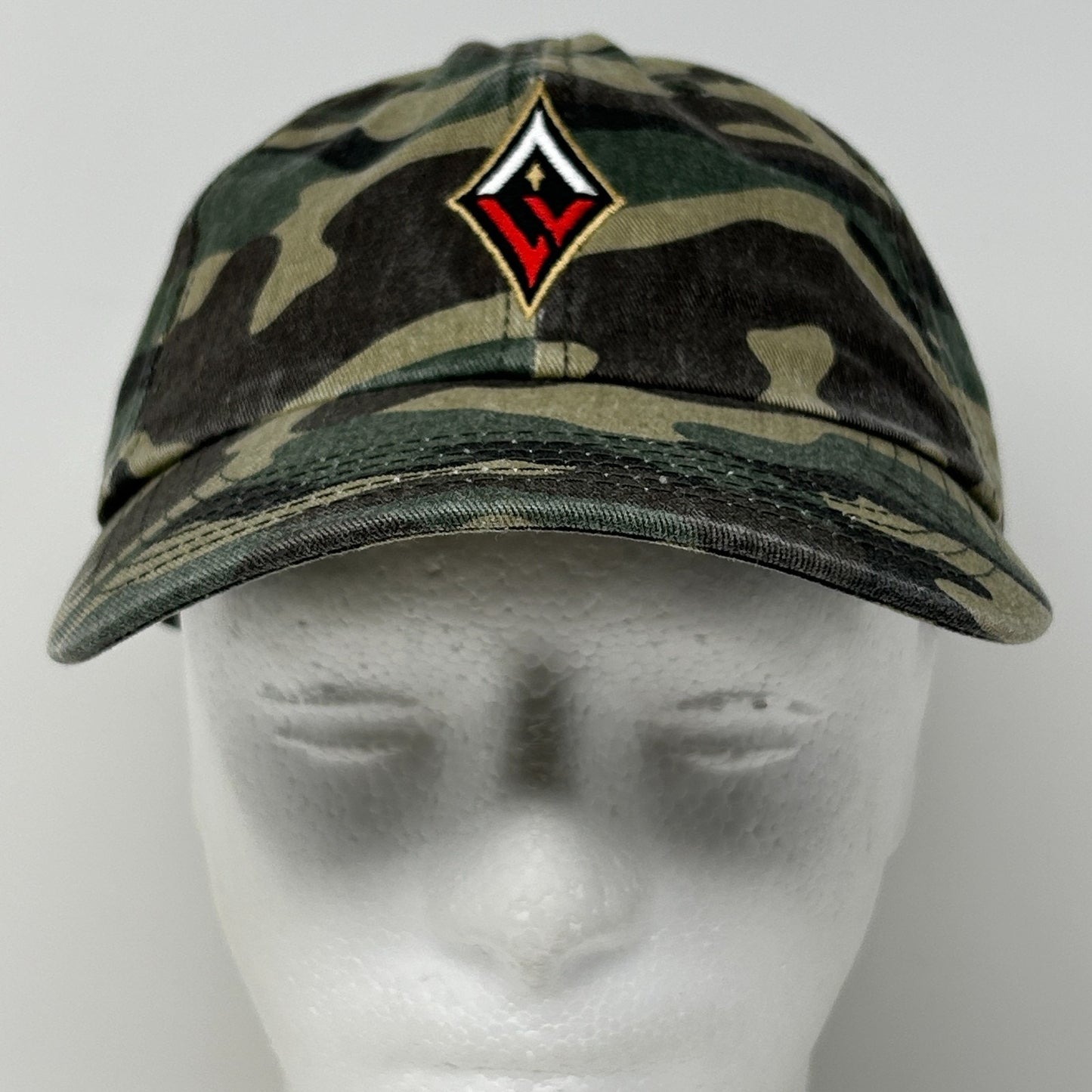 Las Vegas Aces Dad Hat Cap WNBA Camo Camouflage Military 6 Panel Strapback Green