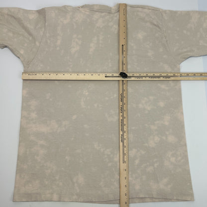 Vintage 1995 Peachtree Road Race T Shirt Mens XL X-Large Beige Atlanta Running