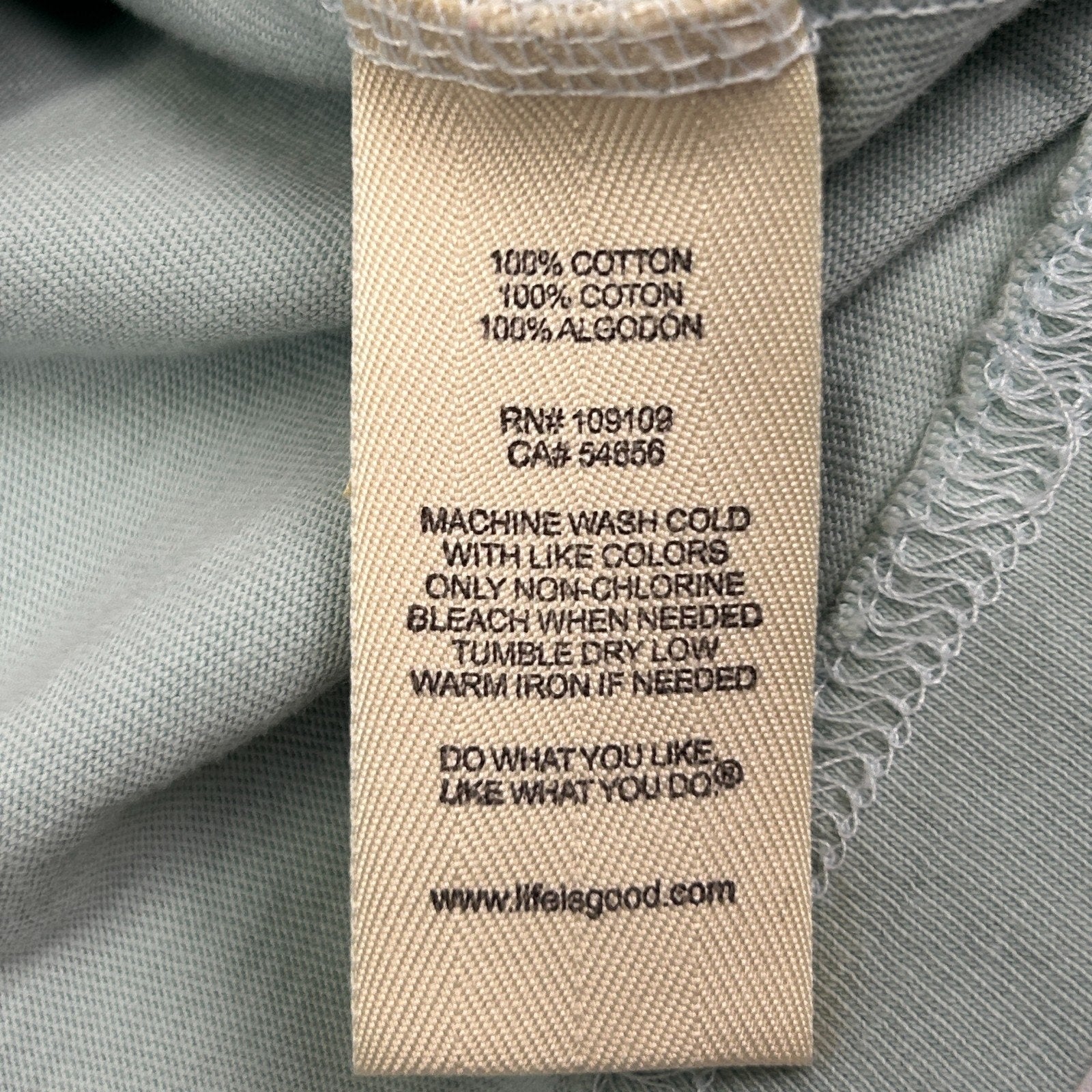 Life Is Good Dog Dad T Shirt Stick Figure Man Long Sleeve Green Mens XL X-Large - Neon Vintage