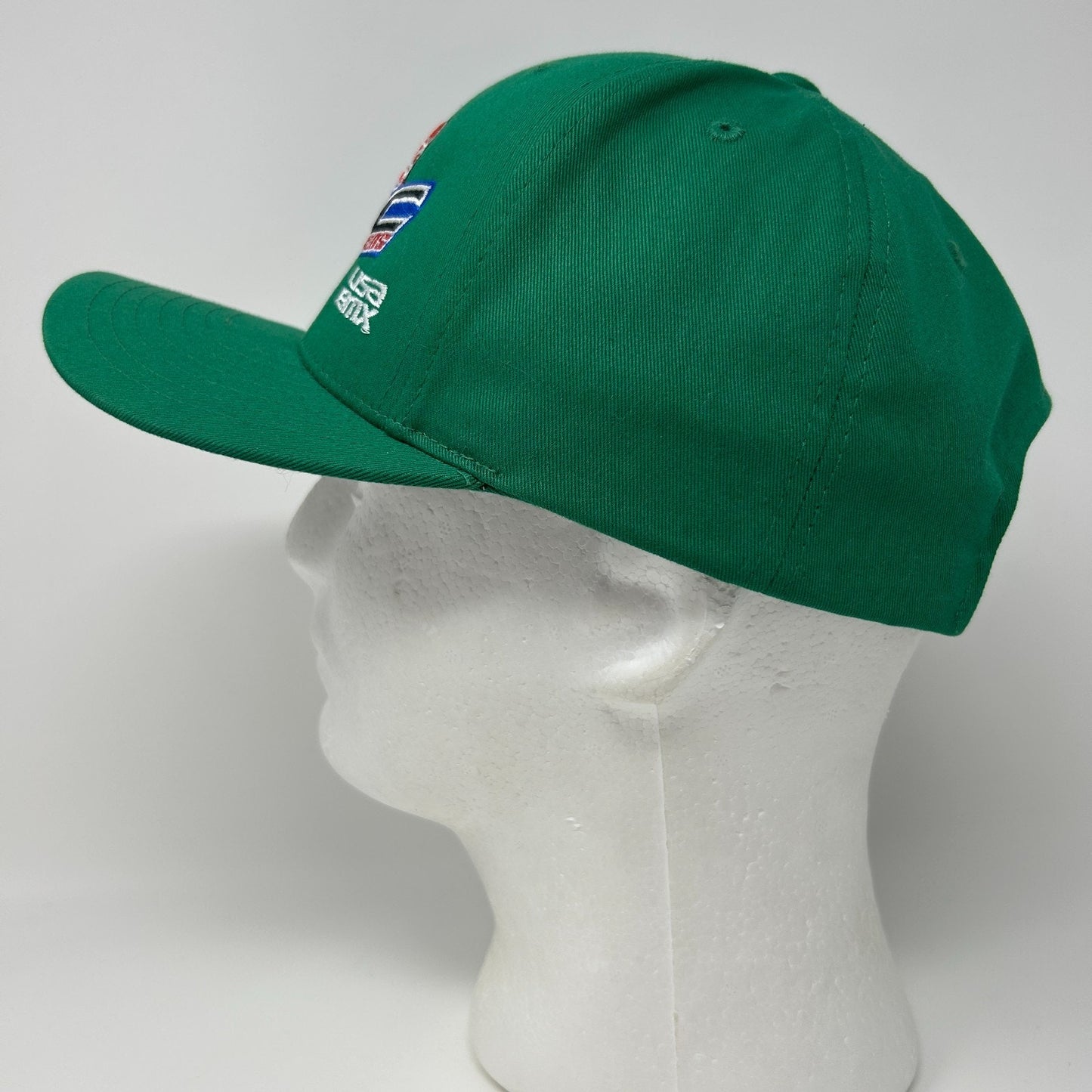 USA BMX Race of Champions 2022 Hat Baseball Cap Tulsa ROC Race Snapback Green