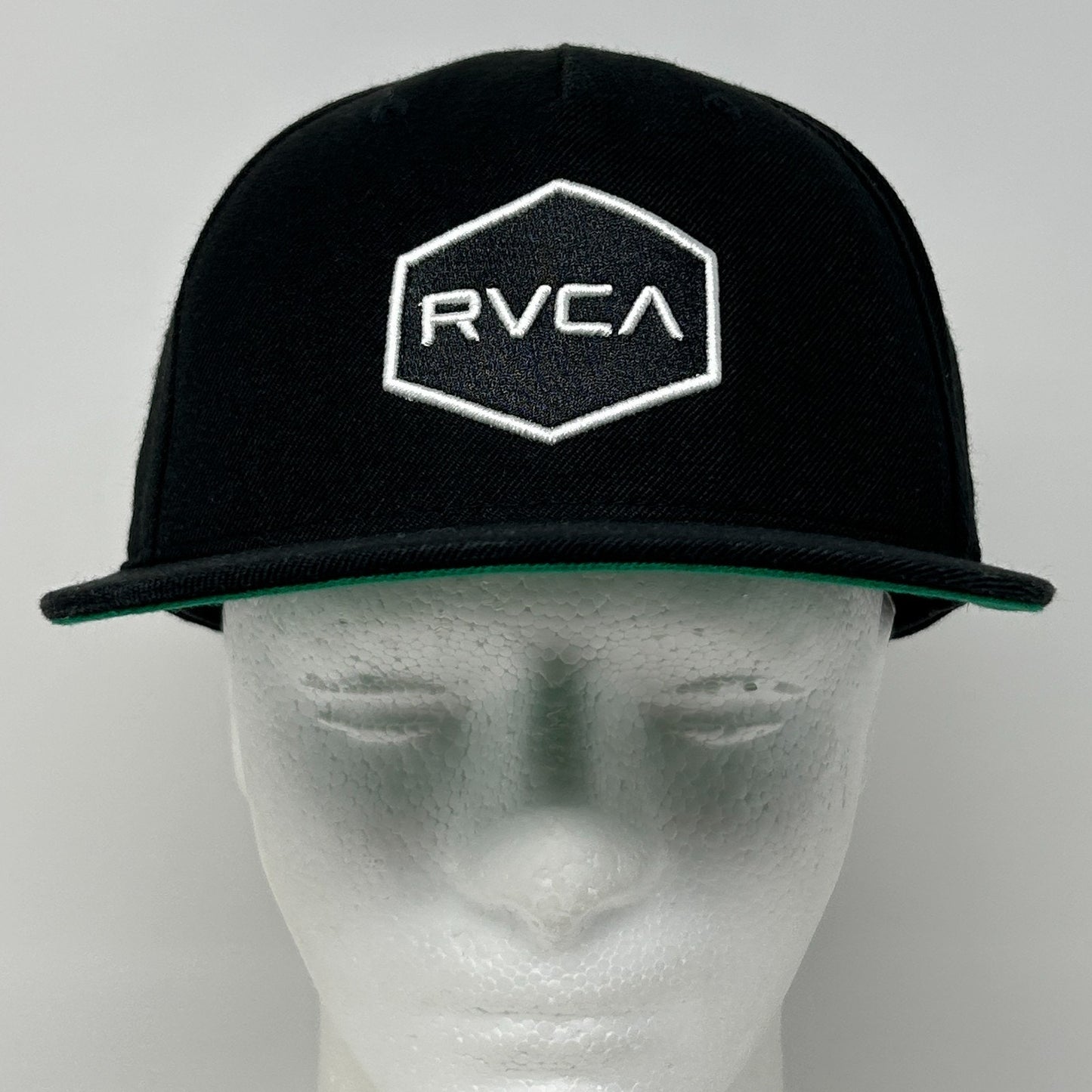 RVCA Hat Baseball Cap PM Tenore Skater Surfer Surfing MMA Snapback Mid Fit Black
