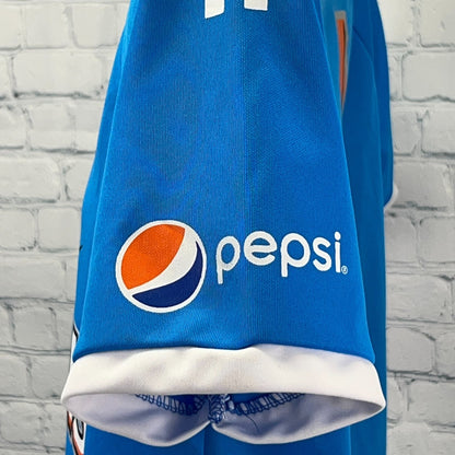 Miami Marlins BC Soccer Jersey T Shirt 2014 Florida Baseball MLB Blue S Small