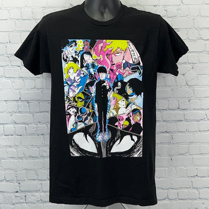Mob Psycho 100 T Shirt Unisex M Medium Japanese Manga Anime Crunchyroll Black