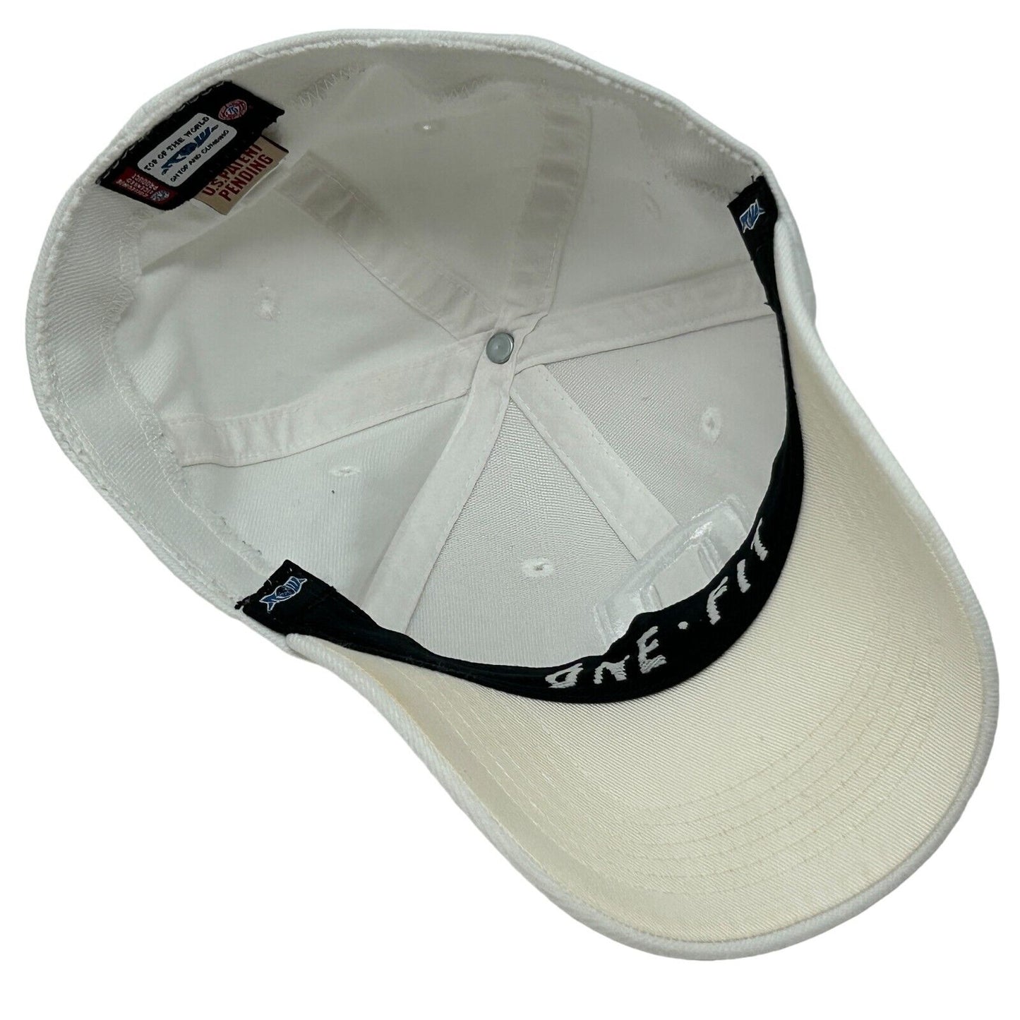 Ohio State Buckeyes Baseball Hat Cap White One Fit Flex Fitted OSU University