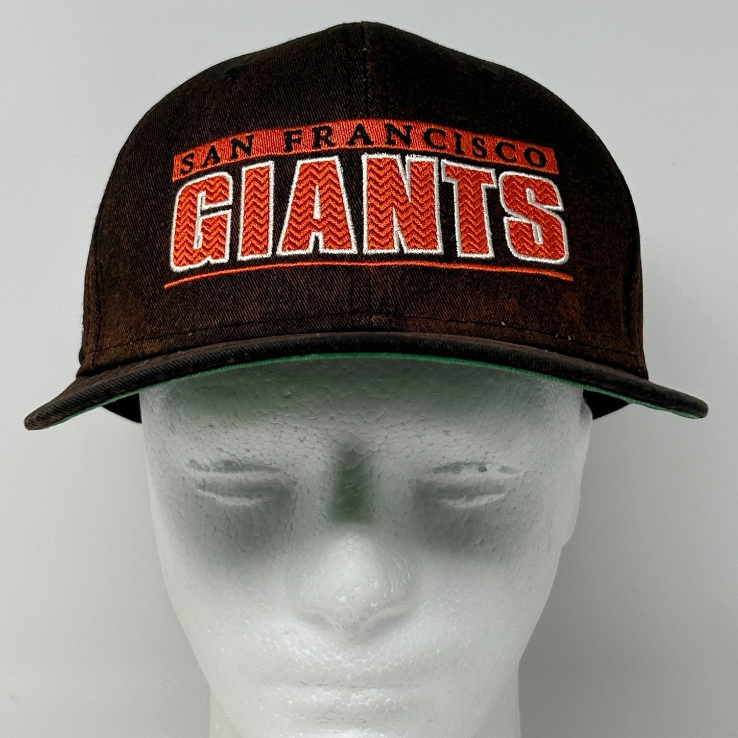 Nike San Francisco SF Giants Hat Baseball Cap Script Spellout Snapback MLB Black