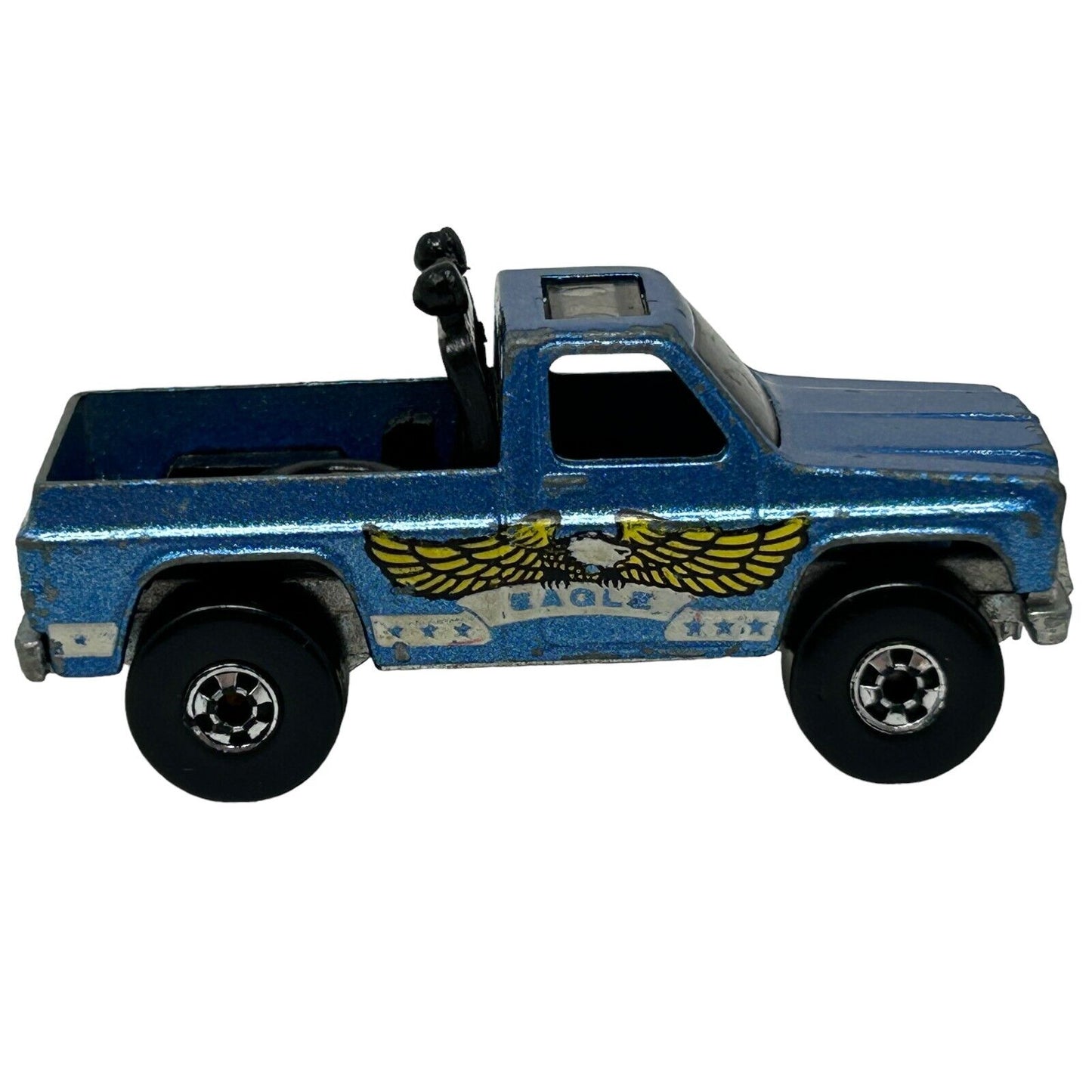 Eagle Bywayman Pickup Truck Hot Wheels Diecast Car Silverado Blue Vintage 1983