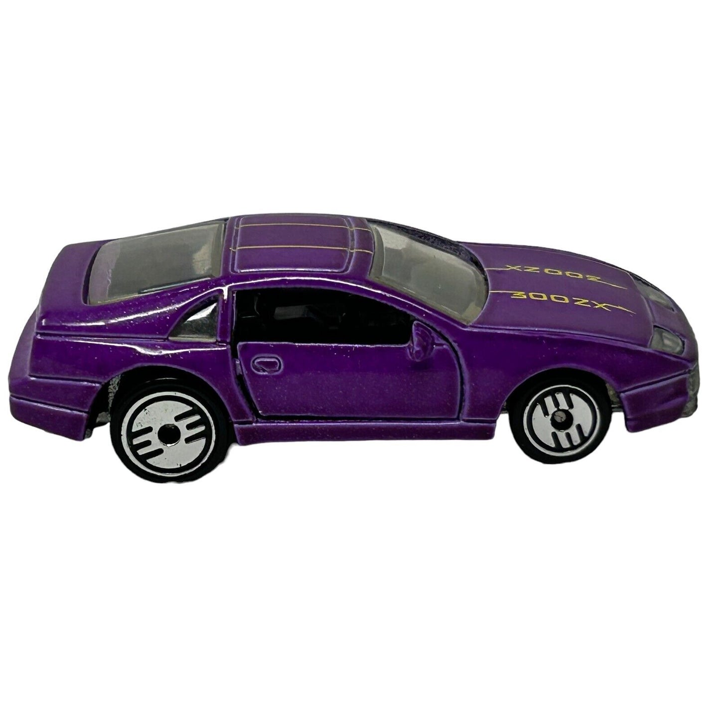 Nissan Custom Z 300ZX Hot Wheels Diecast Car Purple Toy Vehicle Vintage 90s