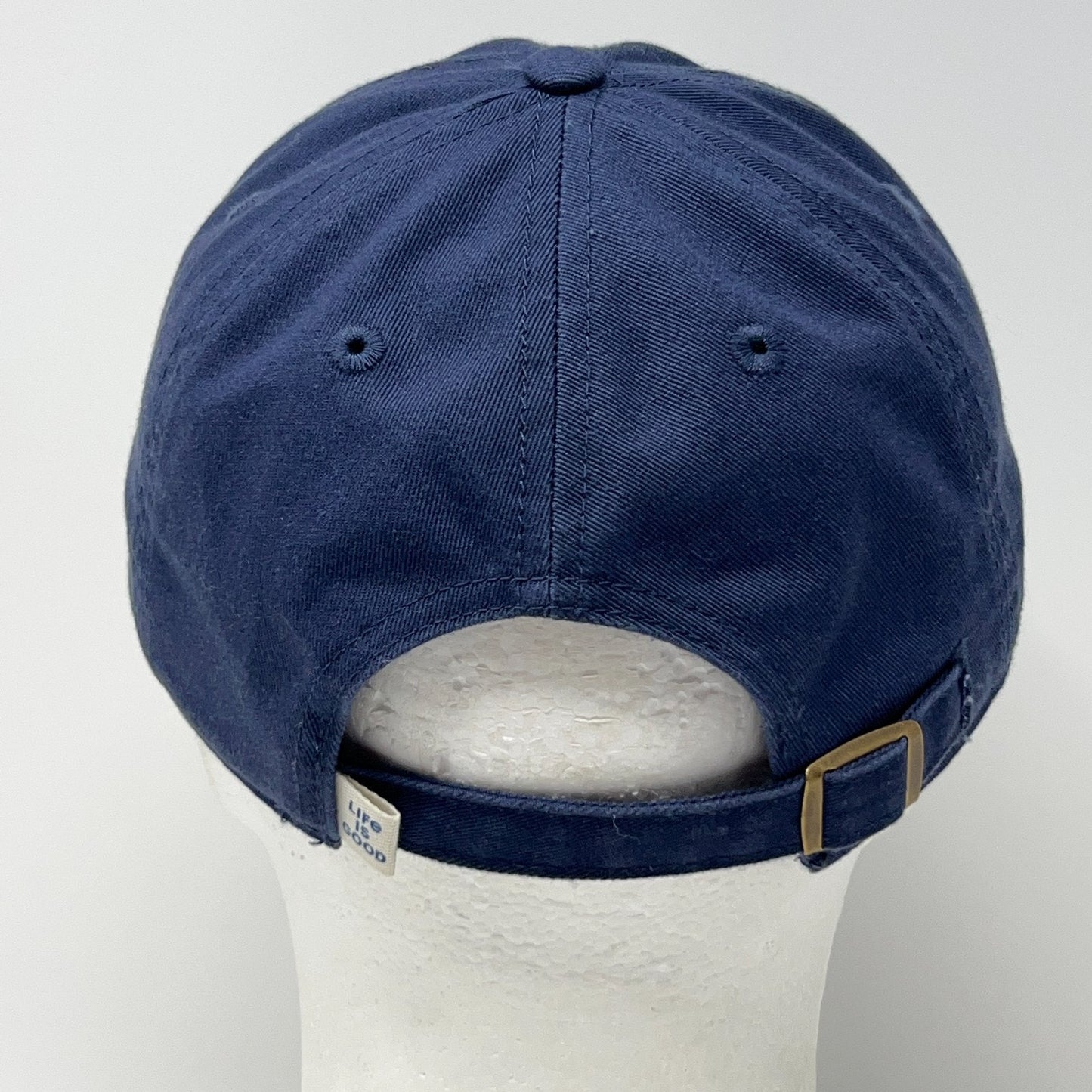 Life Is Good Pink Flamingo Cocktail Dad Hat Baseball Cap 6 Panel Strapback Blue