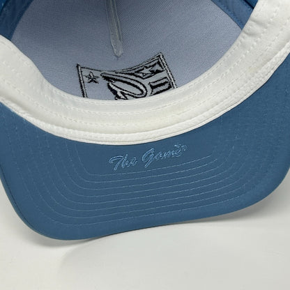 The Game Logo Trucker Hat Cap Blue Mesh Snapback 5 Panel A-Frame Rope Corded