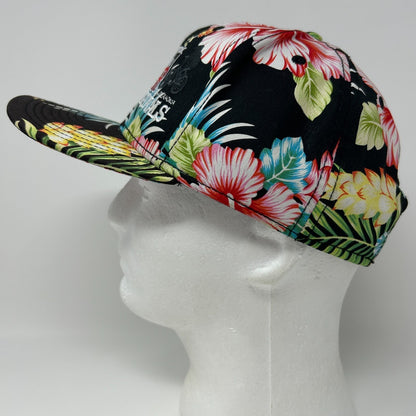 USA BMX Sooner Nationals 2021 Hat Baseball Cap Bike Race Floral Snapback Black