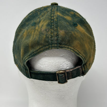 Weezer USA Dad Hat Baseball Cap Rock Band Unstructured 6 Panel Snapback Green