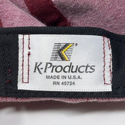 Vintage 90s Weather Guard Dad Hat Baseball Cap Truck Van Equipment Strapback Red