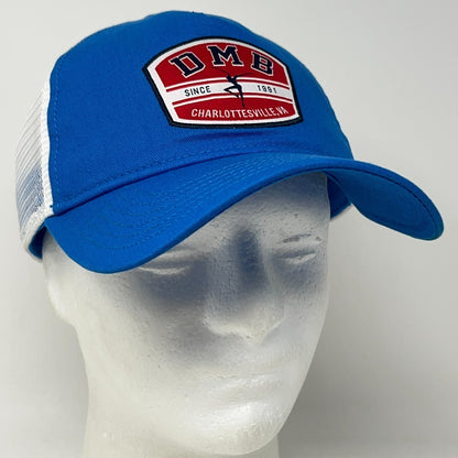 Dave Matthews Band DMB Trucker Hat Baseball Cap Fire Dancer Mesh Snapback Blue
