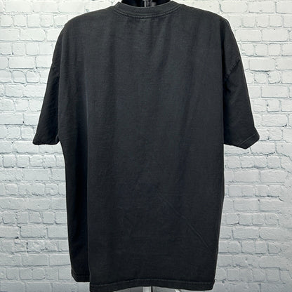 LRG Lifted Research Group Lion African Safari T Shirt Black Tee Mens 3XL XXXL