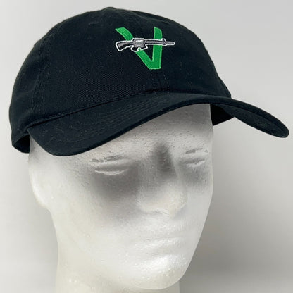 The Vandals Peace Thru Vandalism Dad Hat Baseball Cap V Gun Band Strapback Black