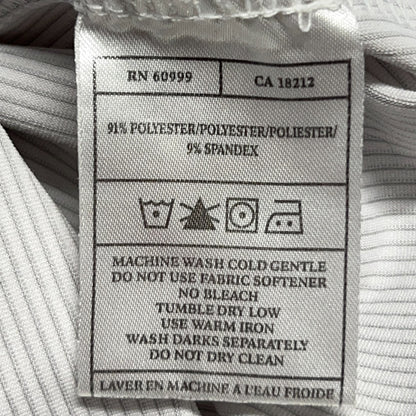 Las Vegas Raiders 1/4 Zip Shirt White NFL Antigua Tempo Golf Pullover LS L Large