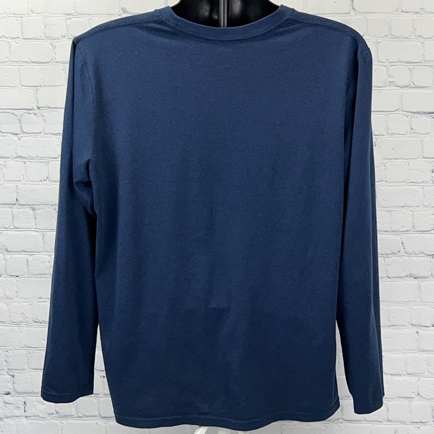 NFL Sports Field Manager T Shirt Nike Dri Fit Long Sleeve Blue Unisex XL X-Large