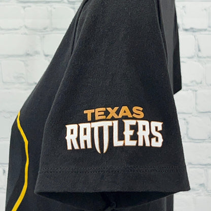 Ariat Texas Rattlers T Shirt Womens S Small Black PBR Bull Riding Snake Graphic