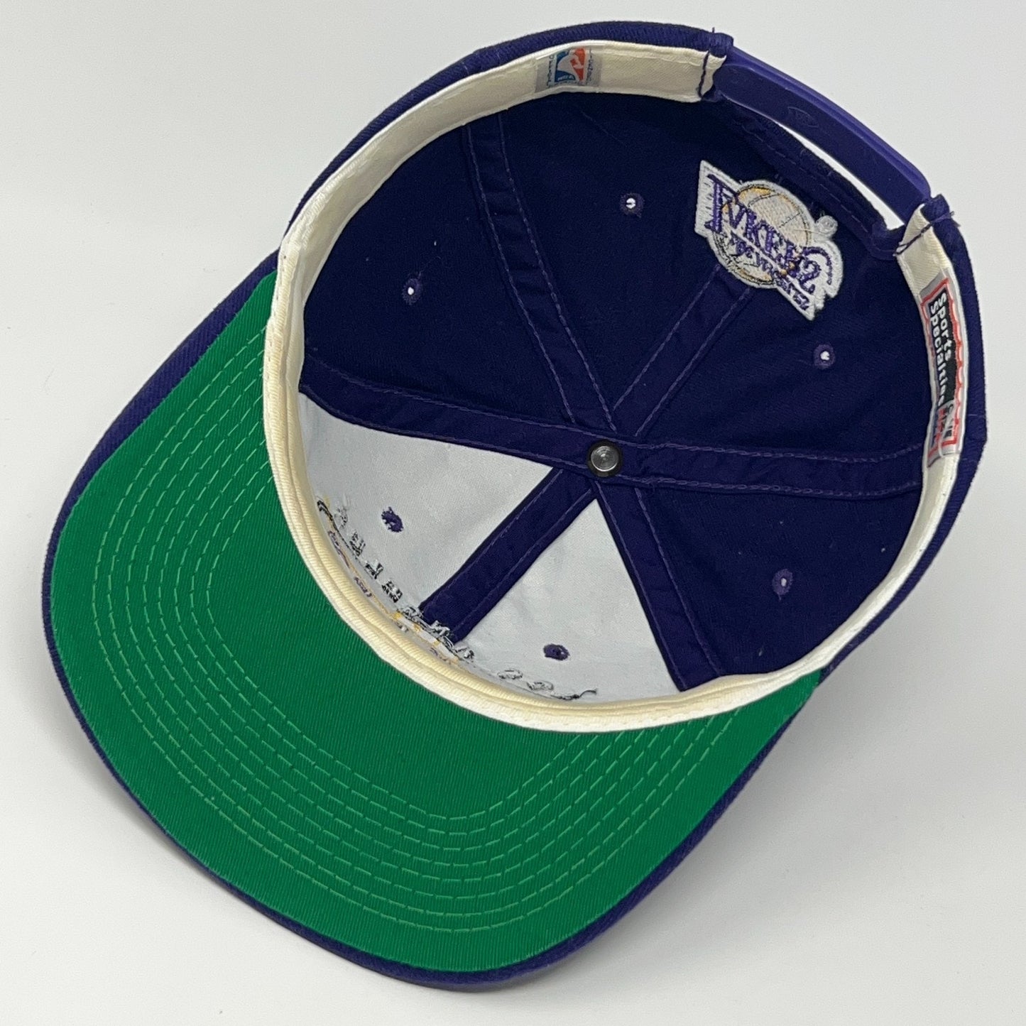 Vintage Los Angeles Lakers Hat Baseball Cap Purple Sports Specialties Snapback