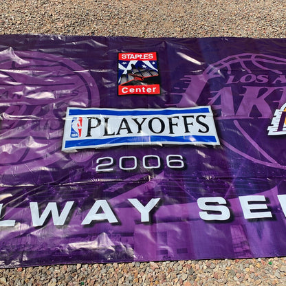 2006 LA Lakers Clippers Playoffs Hallway Series Stadium Banner Poster NBA 15x8ft