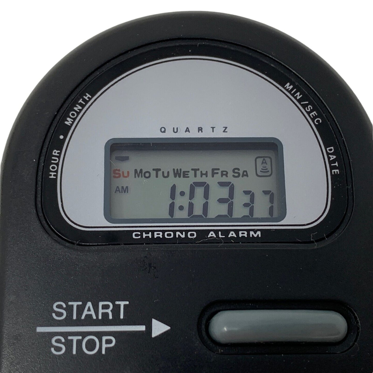 Marlboro Racing Cigarettes Stopwatch Vintage 90s Clock Alarm Tobacciana New