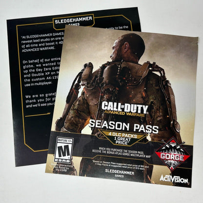 Call of Duty Advanced Warfare Day Zero Edition Microsoft Xbox One Video Game