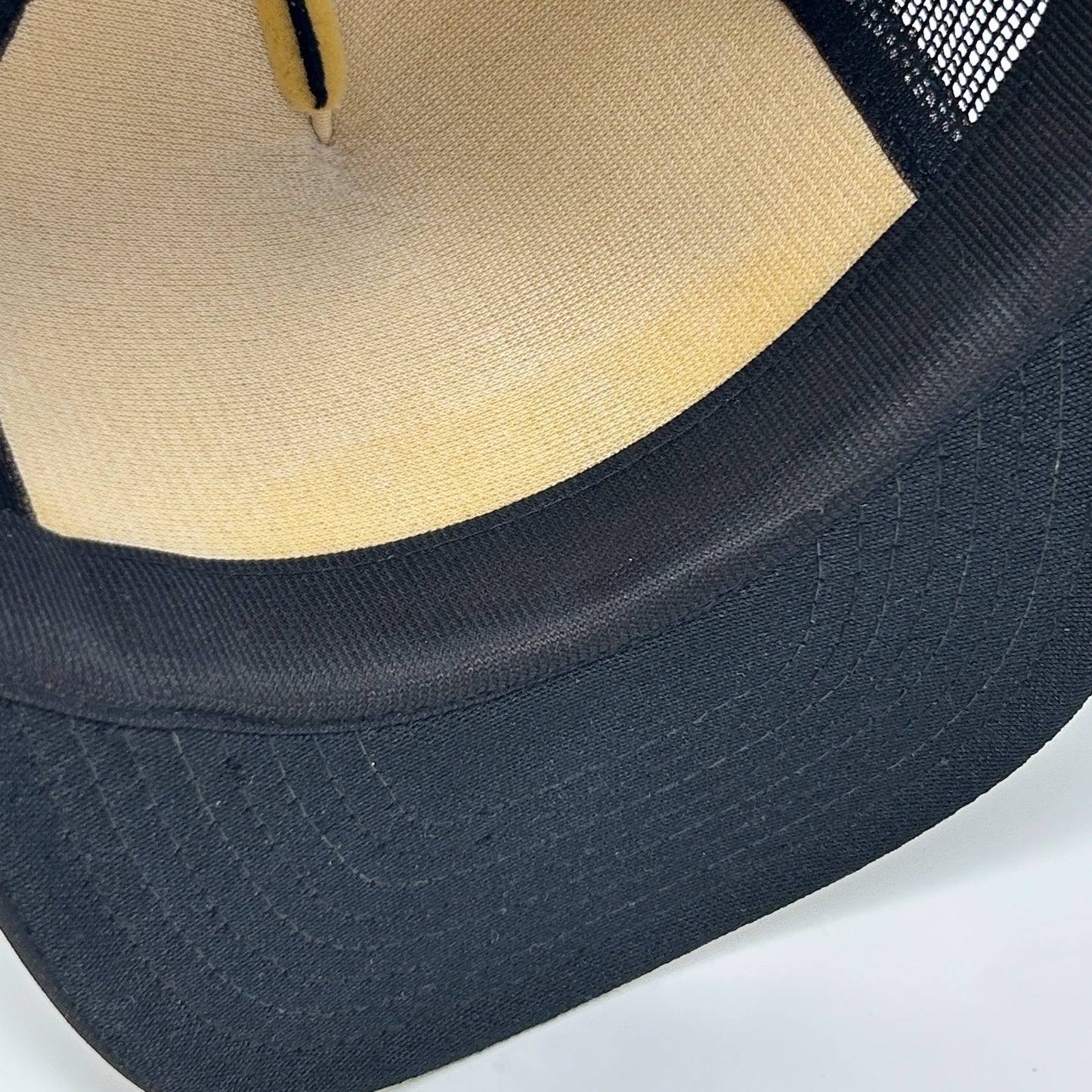 Vintage 80s Charlie Daniels Band Trucker Hat Cap Powder Keg Mesh Snapback Black