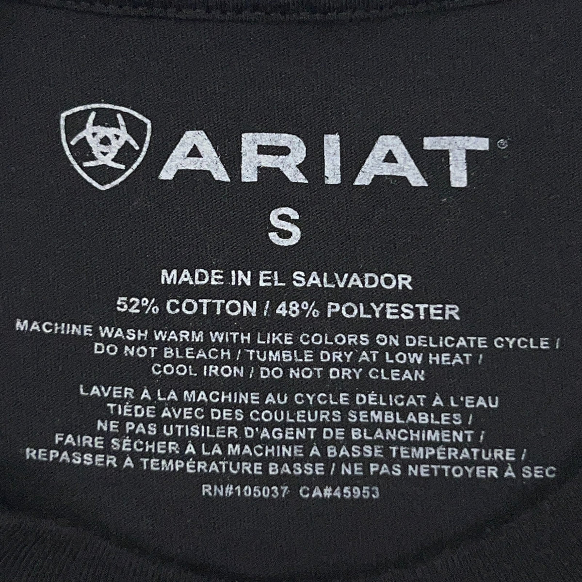 Ariat Texas Rattlers T Shirt Womens S Small Black PBR Bull Riding Snake Graphic