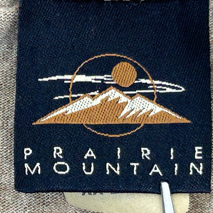 Camiseta vintage de los años 90 con diseño de lobo de Arizona Prairie Mountain, talla 2XL, para hombre, color beige