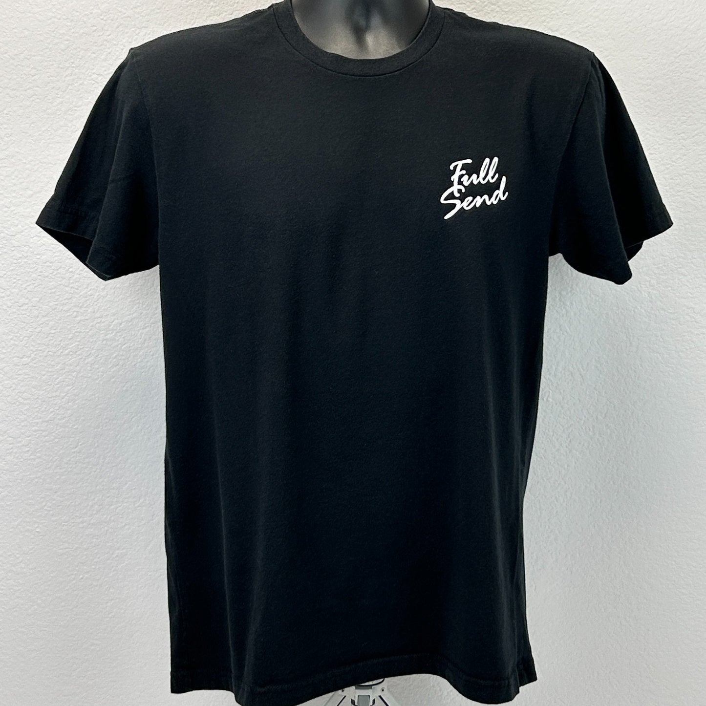 Full Send Nelk Boys T Shirt Black Out Season A Sends Brewin Palm Tree M Medium