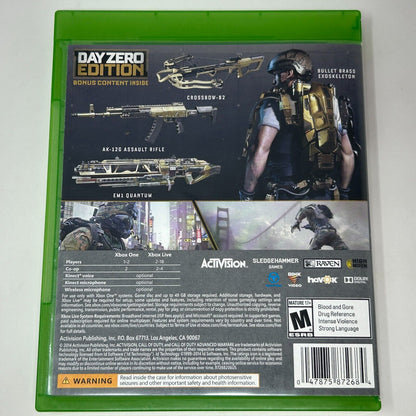Call of Duty Advanced Warfare Day Zero Edition Microsoft Xbox One Video Game