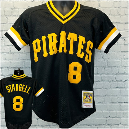 Willie Stargell Pittsburgh Pirates Jersey Shirt 1982 Mitchell & Ness S Small 36