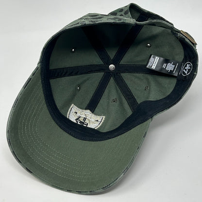 Las Vegas Raiders Hat Baseball Cap Cheetah Jaguar Leopard Print Strapback Green