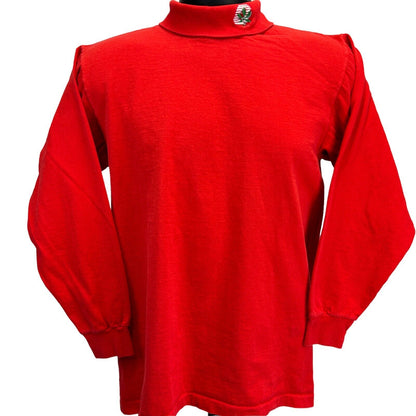 Ohio State Buckeyes Vintage 90s Turtleneck T Shirt Medium NCAA OSU LS Mens Red