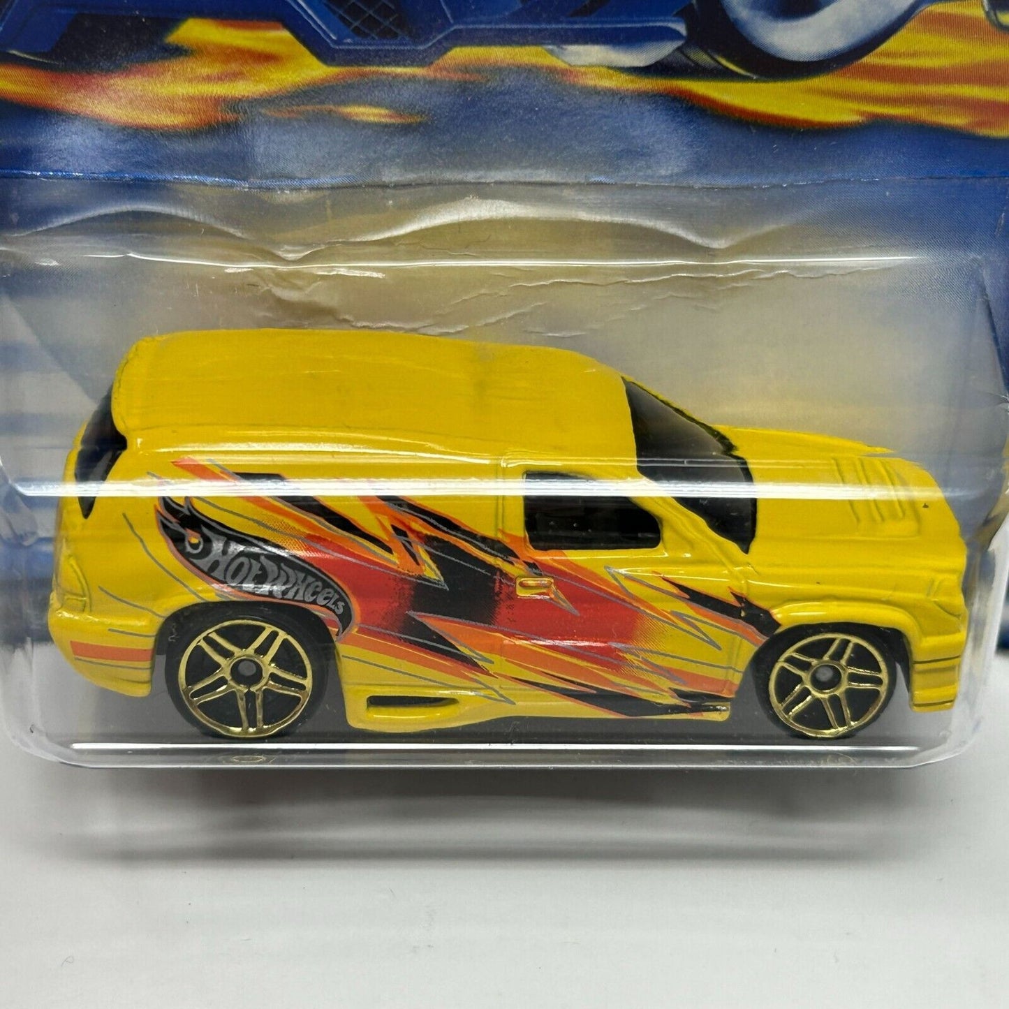 Fandango Hot Wheels Collectible Diecast Car Yellow SUV Vintage 2002 Vehicle New