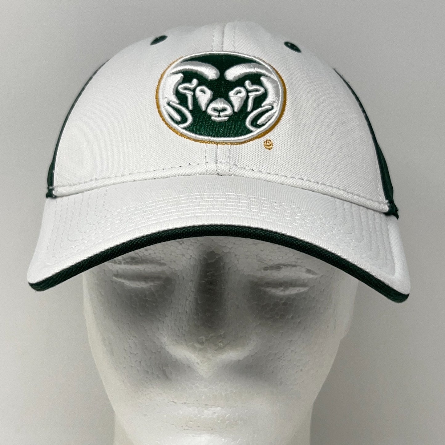Colorado State Rams Hat Baseball Cap A-Flex Fitted OSFM Green CSU The Game NCAA