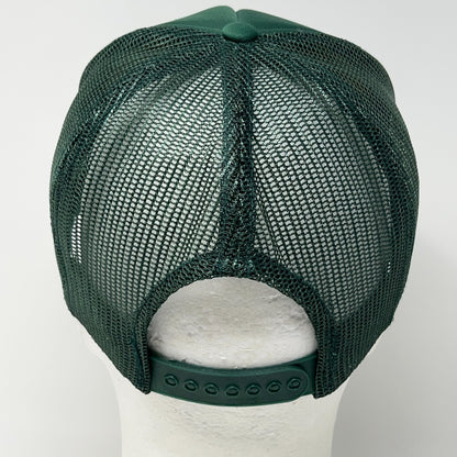 Vintage West Central Two Cylinder Club Trucker Hat Baseball Cap Green Snapback