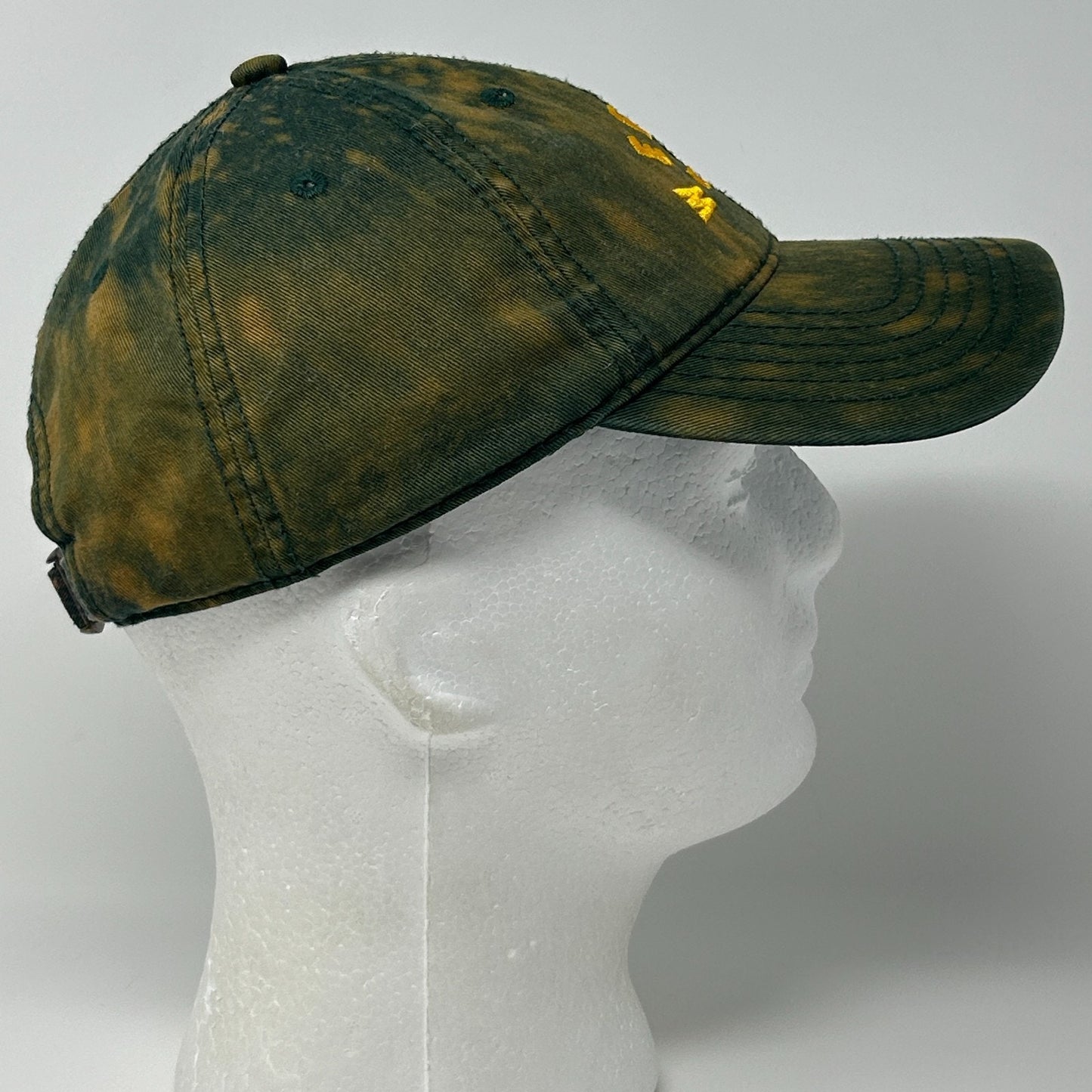 Weezer USA Dad Hat Baseball Cap Rock Band Unstructured 6 Panel Snapback Green