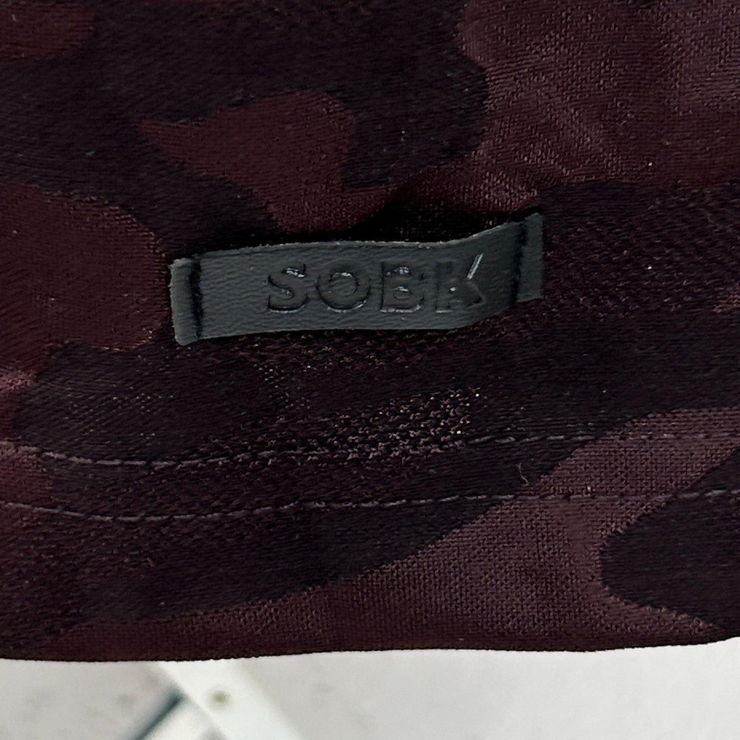 SOBK Straight Outta Brooklyn Camo Polo Shirt Camouflage Flex Fit Red L Large