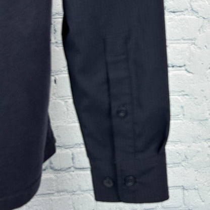 Under Armour Tactical Combat 1/4 Quarter Zip Shirt Blue Loose 1351792 M Medium