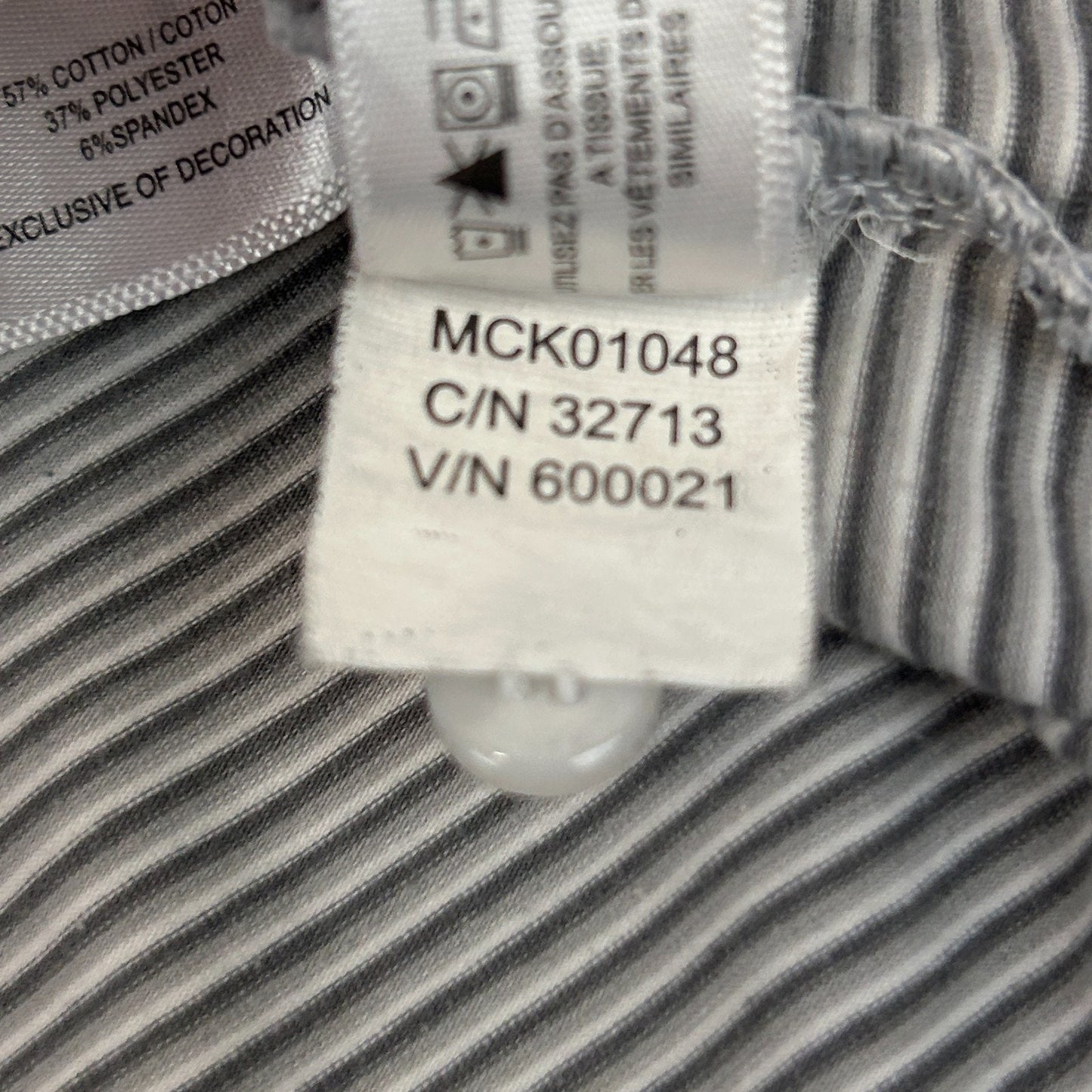 Las Vegas Raiders Button Front Shirt Gray NFL Short Sleeve Cutter & Buck L Large