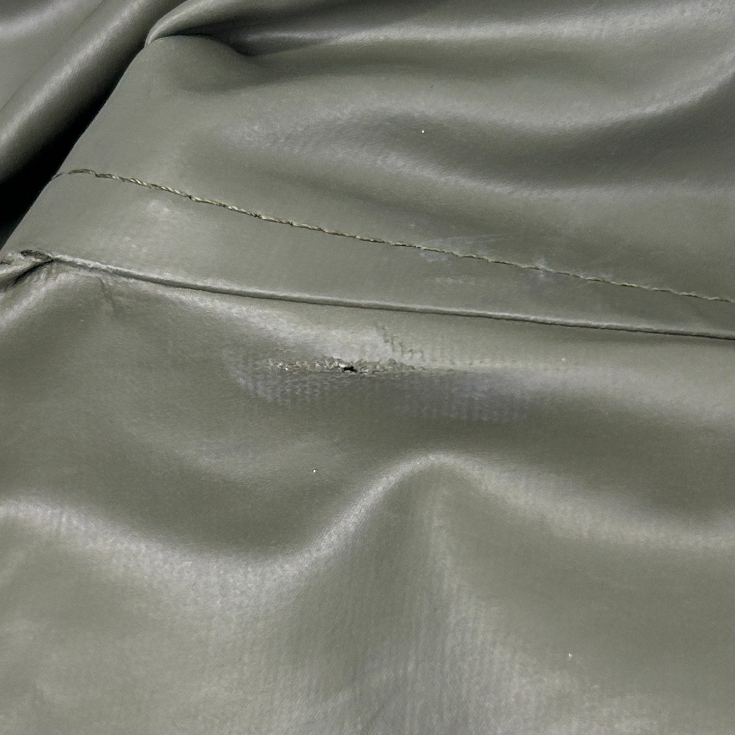 Vintage 60s 70s Stearns Dry Wear Raincoat Jacket Hooded USA Made Green M Medium - Neon Vintage