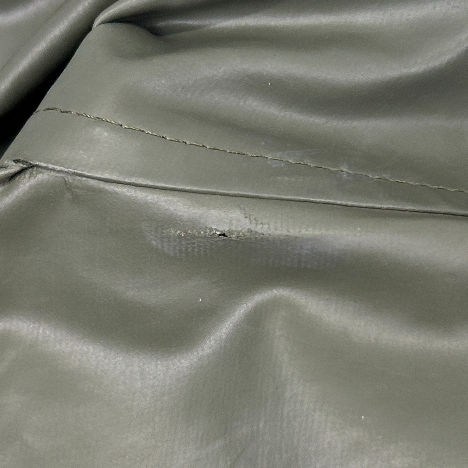 Vintage 60s 70s Stearns Dry Wear Raincoat Jacket Hooded USA Made Green M Medium - Neon Vintage