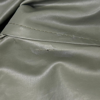 Vintage 60s 70s Stearns Dry Wear Raincoat Jacket Hooded USA Made Green M Medium - Neon Vintage