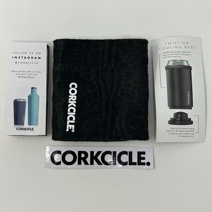 Lot of 2 Caddyshack Corkcicle Arctican Can Bottle Cooler Black Travis Mathew