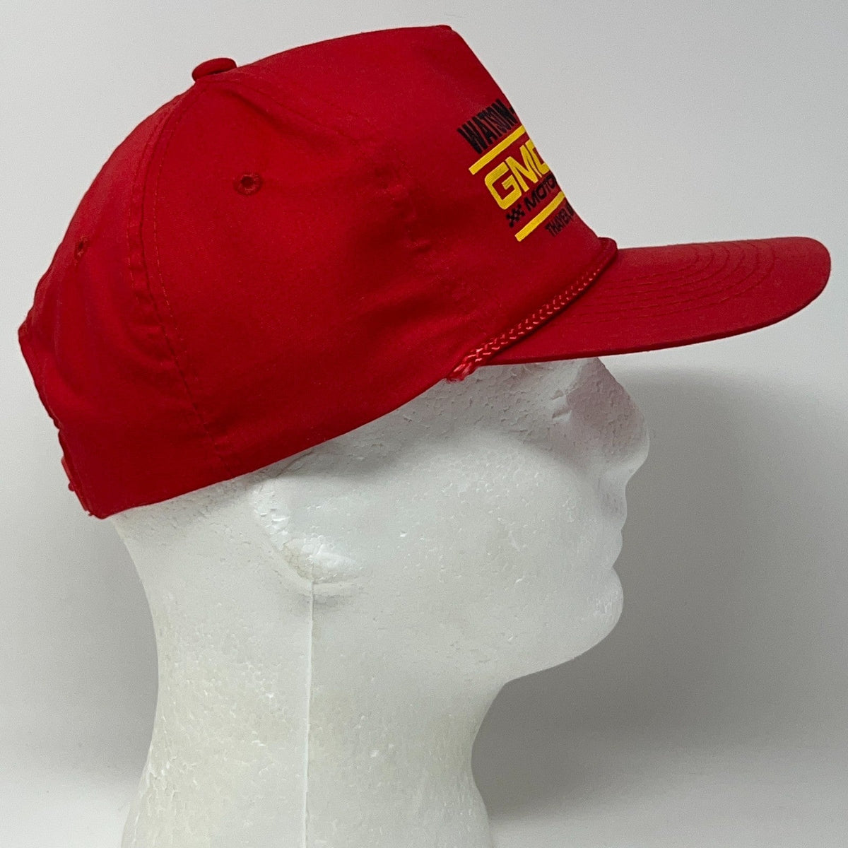 Vintage GMC Truck Motorsports Watson-Dillard Thayer MO Snapback Baseball Hat Cap