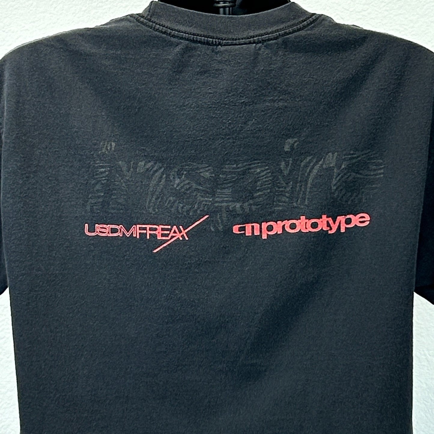 USDM Freax T Shirt Inspire Prototype Japanese Cars Made In USA Black Tee L Large