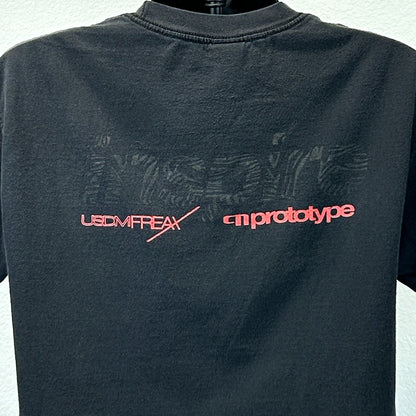 USDM Freax T Shirt Inspire Prototype Japanese Cars Made In USA Black Tee L Large